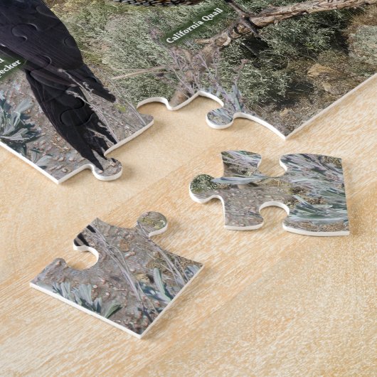 Backyard Birds of Eastern Oregon ジグソーパズル (側面)