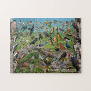 Backyard Birds of Rhode Island ジグソーパズル
