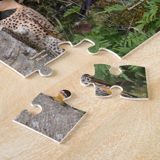 Backyard Birds of Rhode Island ジグソーパズル (側面)