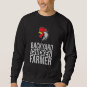 Backyard Chicken Farmer Chicken Cute スウェットシャツ (正面)