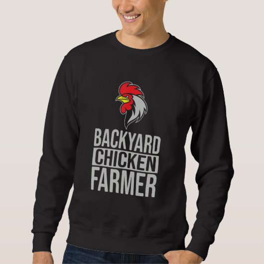 Backyard Chicken Farmer Chicken Cute スウェットシャツ (正面)
