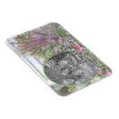 Backyard Flower Garden絵画's Add Your Photo マグネット (右側)
