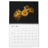 Backyard Flowers 63 Color Version カレンダー (3月 2026)