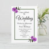 Backyard Lavander Daisy 招待状 (スタンド正面)