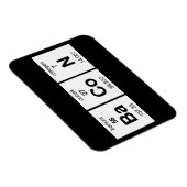 BaCoN周期表 マグネット (右側)