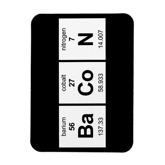 BaCoN周期表 マグネット (縦)