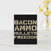 Bacon Ammo Mullets Dom (on Back)  カード (黄色い花)