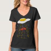 Bacon and Eggs Alien Kids Egg Crispy Tシャツ (正面)