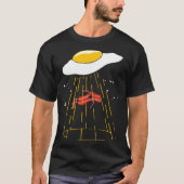Bacon and Eggs  Alien Kids Egg Crispy Tシャツ (正面)