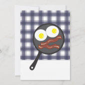 Bacon and Eggs All Business 招待状 (裏面)