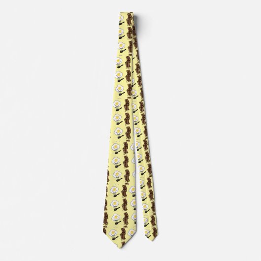 Bacon and eggs Necktie ネクタイ (正面)