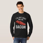 Bacon   Bacon Apparel Pig Pork Humor Men Women Tシャツ (正面フル)