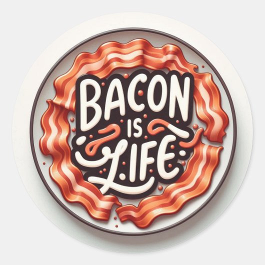 Bacon I ラウンドシール (正面)