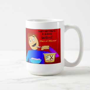 Bacon Pudding Sippin Cup滑り易い学部長の コーヒーマグカップ