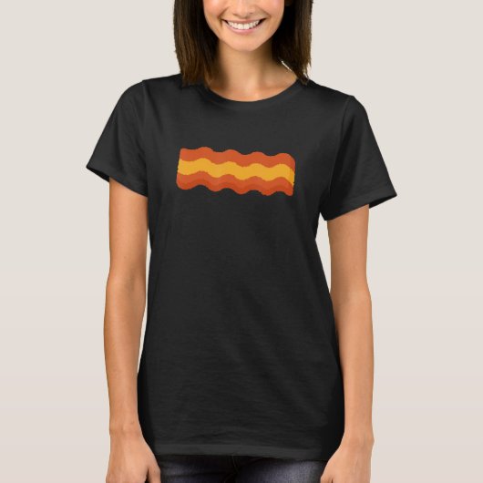 Bacon Strip Tシャツ (正面)