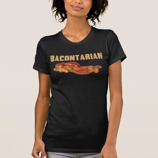 Bacontarianのワイシャツ Tシャツ (正面)
