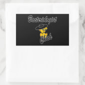 Bacteriologistのひよこ#4 長方形シール (バッグ)