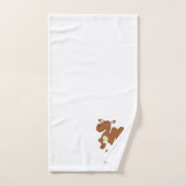 Bactrian Camel Design Monogrammed バスタオルセット (ハンドタオル)