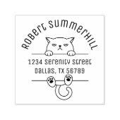 Bad 怒 Tempered Cat Archアドレス2 セルフインキングスタンプ (デザイン)