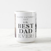 Bad 最高の Ever Father's Day 2写真 コーヒーマグカップ (中央)