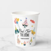 Bad 2 the Bone Dogs & Cat Balloons 2nd Birthday 紙コップ (正面)