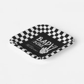 Bad 2 the Bone Skeleton 2nd Birthday Party ペーパープレート (傾斜あり)