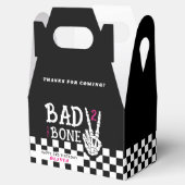 Bad 2 the Bone Skeleton Pink 2nd Birthday Party フェイバーボックス (オープン)