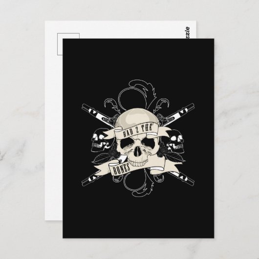 Bad 2 The Bones ポストカード (正面/裏面)