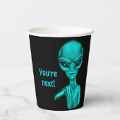 Bad Alien , You're next ! 紙コップ (裏面)