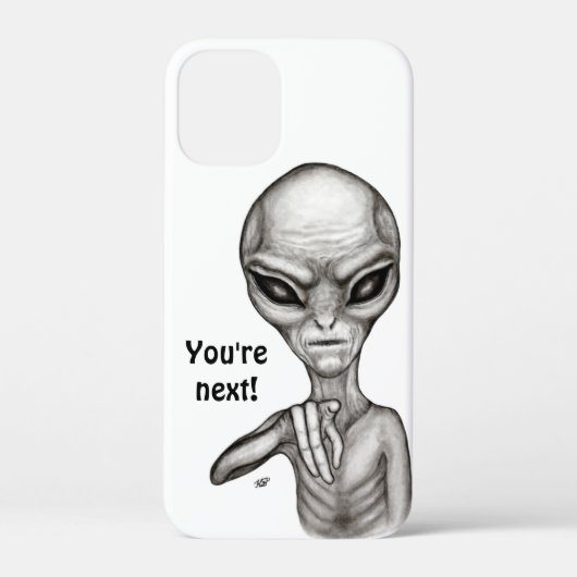 Bad Alien , You're next ! Case-Mate iPhoneケース (裏面)