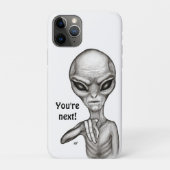 Bad Alien , You're next ! Case-Mate iPhoneケース (裏)