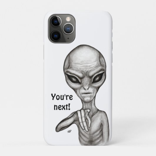 Bad Alien , You're next ! Case-Mate iPhoneケース (裏)