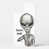 Bad Alien , You're next ! Case-Mate iPhoneケース (裏面)