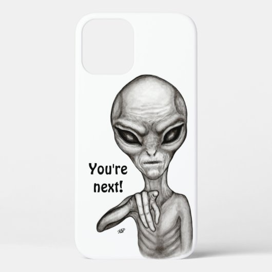 Bad Alien , You're next ! Case-Mate iPhoneケース (裏面)