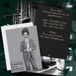 Bad and Boo-Jee Gothicハローウィンパーティ 招待状