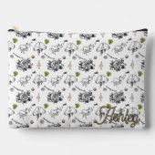 Bad and Boo-jee “I Am the Storm” Gothic アクセサリーポーチ (正面)