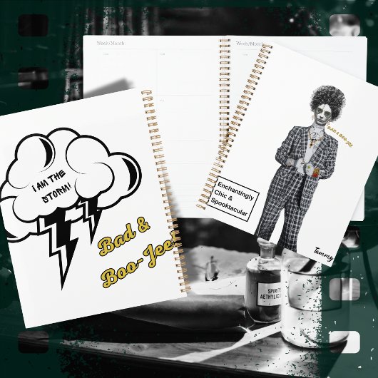 Bad and Boo-jee “I Am the Storm” Gothic プランナー手帳