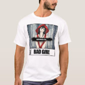 Bad Art ・Bad Girl ・ Tシャツ (正面)