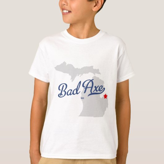 Bad Ax Michigan MIシャツ Tシャツ (正面)