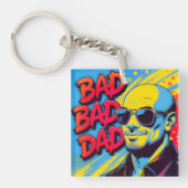 Bad bad dad キーホルダー (正面)