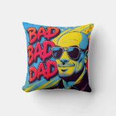 Bad bad dad  クッション (正面)