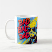 Bad bad dad  コーヒーマグカップ (左)