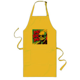 Bad bad dad  ロングエプロン