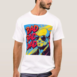 Bad bad dad  tシャツ
