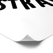 Bad Berry Punsわらメイタイズ私ストロベリーパン ポスター (角)