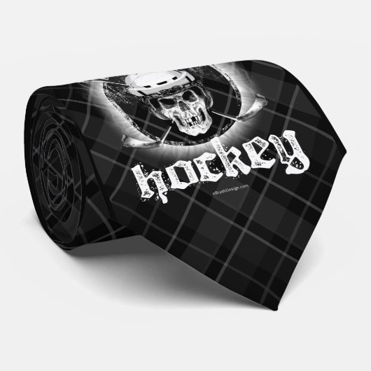 Bad Bonez Hockey tie (Dark) ネクタイ (ロール)