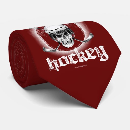 Bad Bonez Hockey tie (Dark) ネクタイ (ロール)