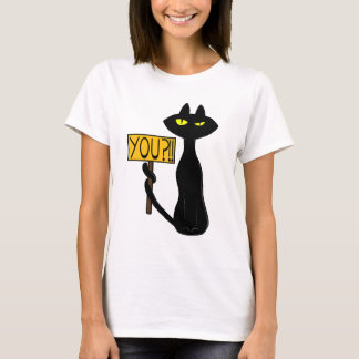 Bad Boogie -The Cat- "あんた?!!" 笑えるTシャツ Tシャツ