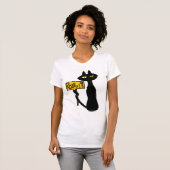 Bad Boogie - The Cat - "マジ？！"  笑えるTシャツ Tシャツ (正面フル)