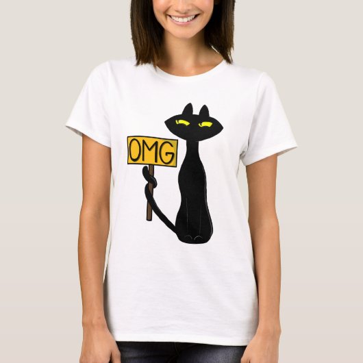 Bad Boogie -The Cat- レディースTシャツ Tシャツ (正面)